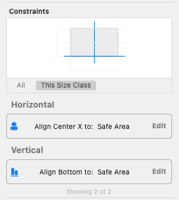 BannerView from Interface Builder Constraints