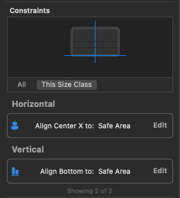 BannerView from Interface Builder Constraints